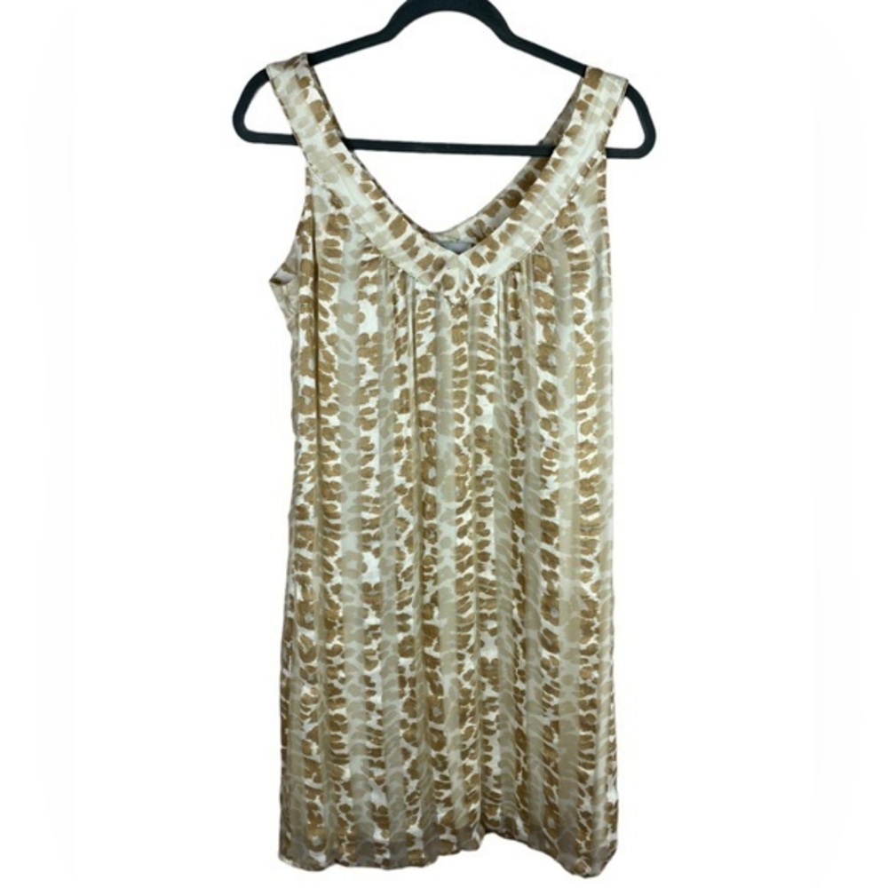 Rory Beca Revolve Womens silk sleeveless Cheetah Animal Print shift dress S